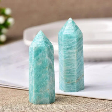 Natural Healing Amazonite Crystal Point-Your Soul Place